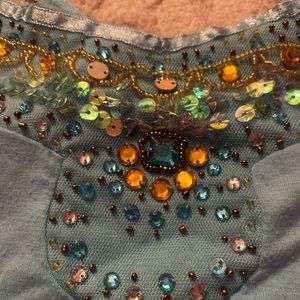 rhinestone cami size sm